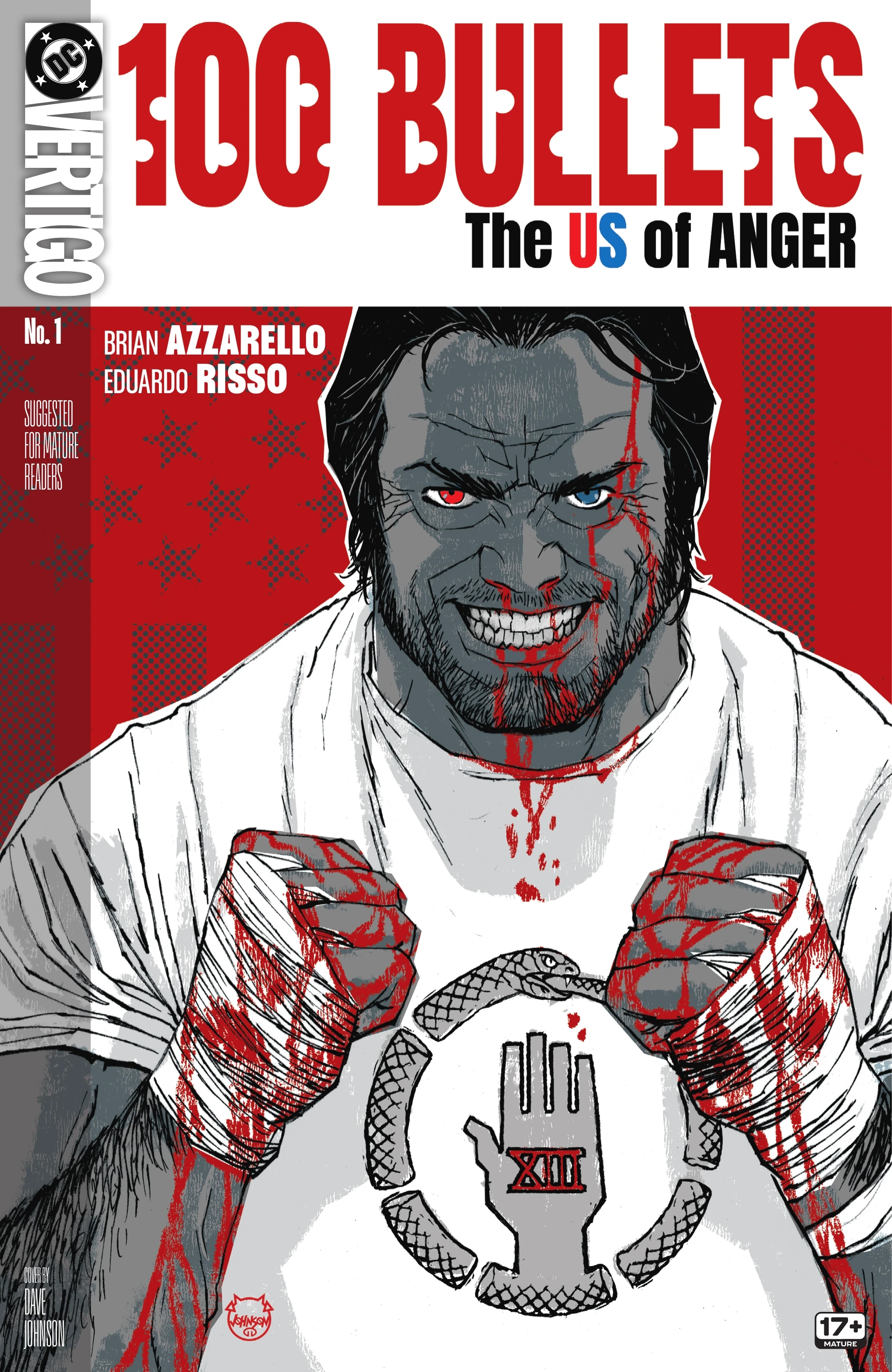 100 Bullets: The US of ANGER #1 (DC, 2026 — Cover A) cover